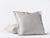 Coyuchi Euro Shams Pale Gray Cloud Soft Organic Sateen Duvet Cover
