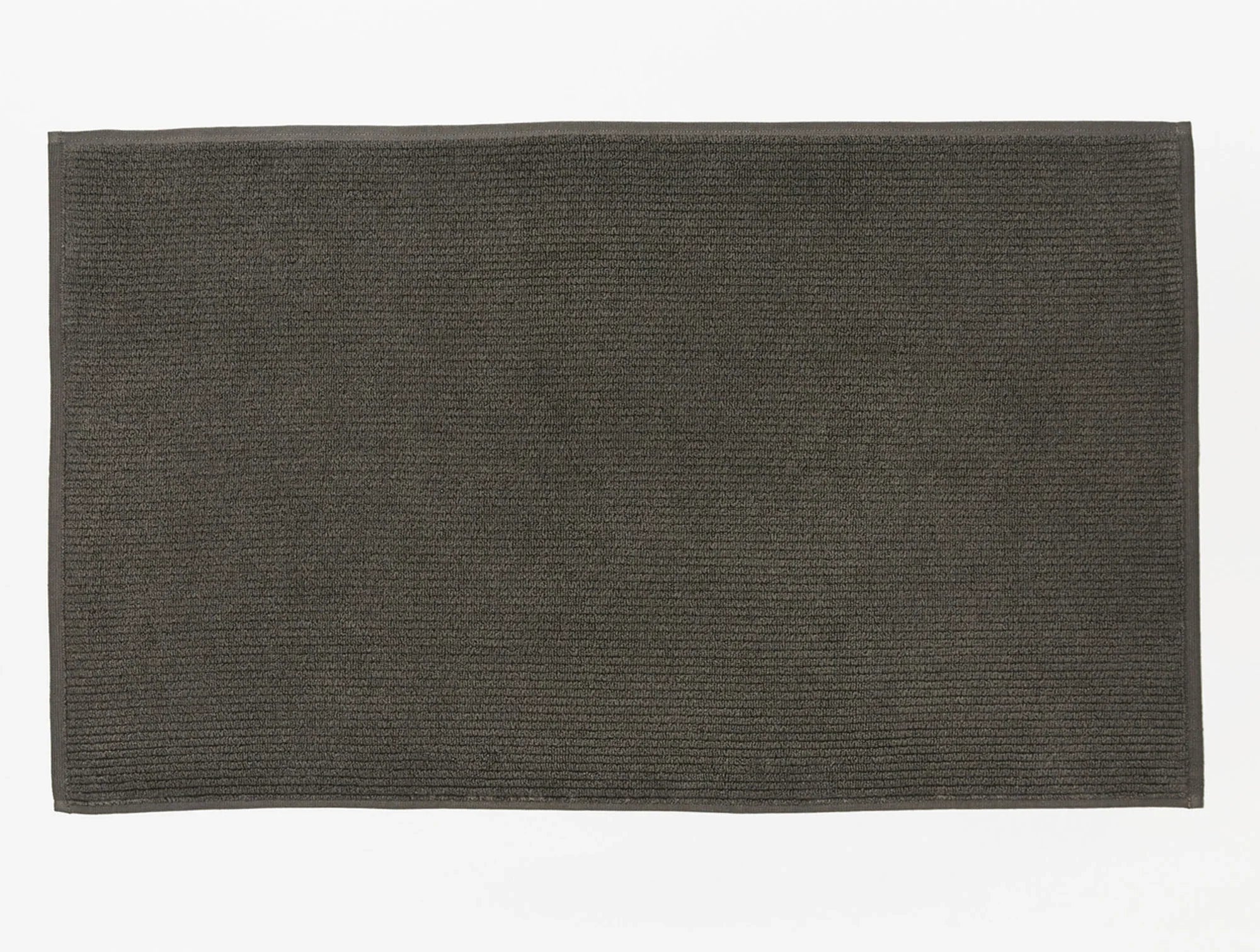 Coyuchi Bath Mat Shadow Temescal Organic Towels & Bath Mat