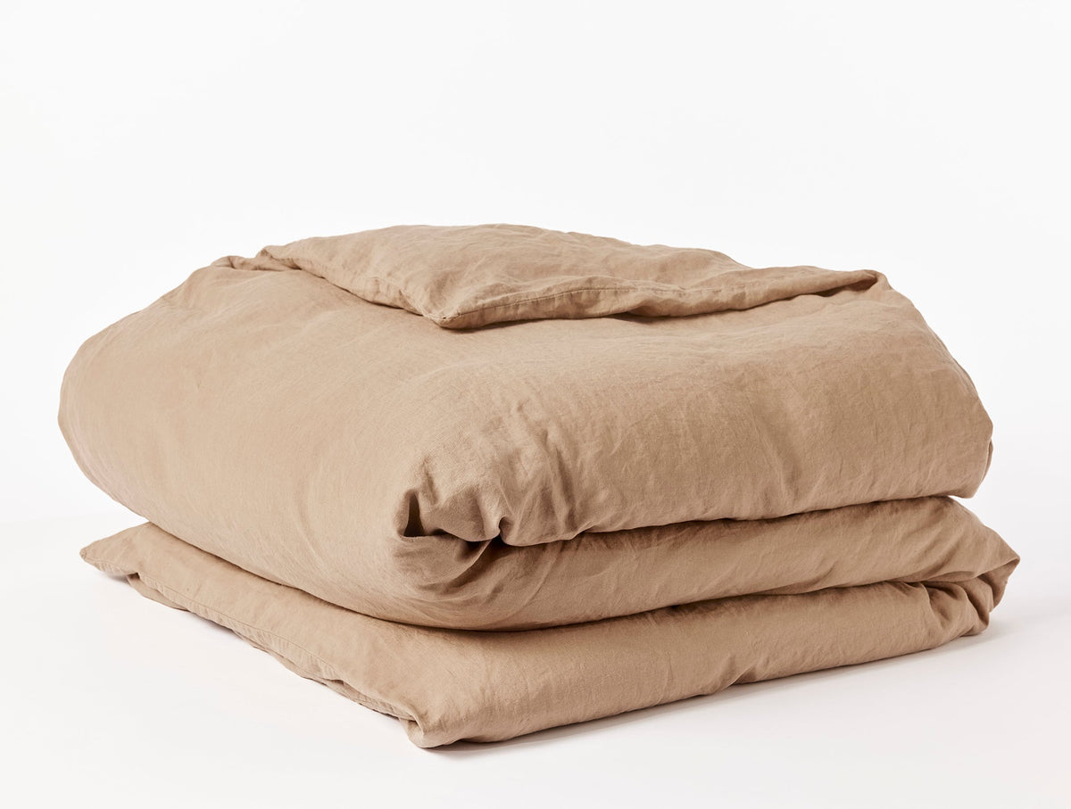 Coyuchi Organic Relaxed Linen Duvet Cover