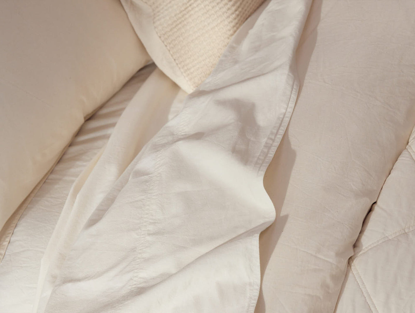Organic Crinkled Percale™ Sheet Set