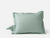 Coyuchi Standard Sham Seafoam Refined Organic Percale Duvet Cover