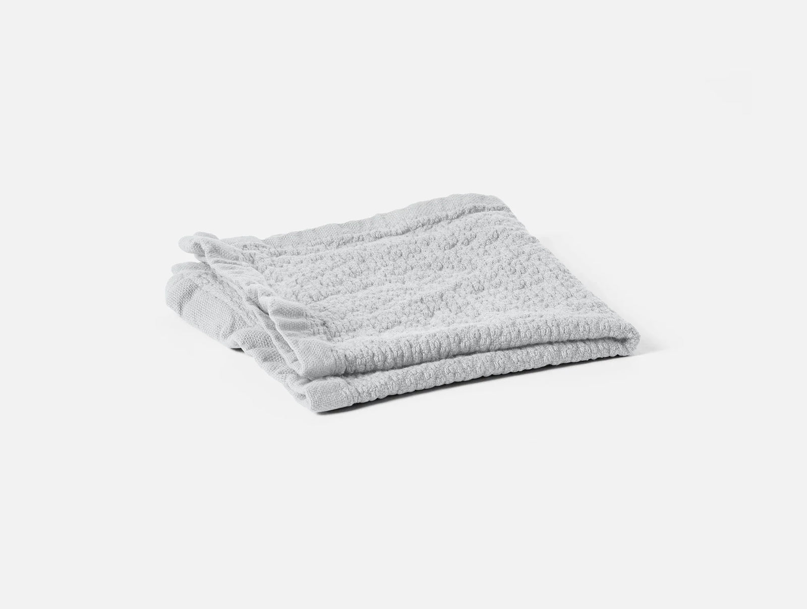 Coyuchi Wash Cloth Seal Adriatic Organic Towels
