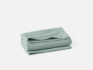 Coyuchi Bath Towel Sea Mist Air Weight Organic Towels & Bath Mats