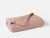 Coyuchi Praline Chambray Channel Handstitched Organic Quilt