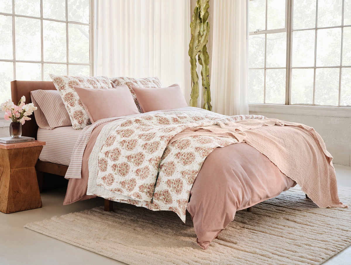 Organic Crinkled Percale™ Duvet Cover