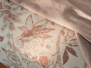 Coyuchi Sea Bloom Print Duvet Cover