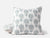 Coyuchi Euro Sham Tidal Flores Handstitched Organic Quilt