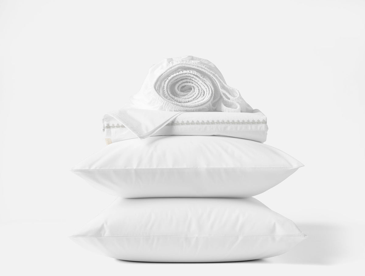 Coyuchi Refined Organic Percale Sheet Set