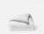 Coyuchi Full Queen Alpine White Heirloom Organic Sateen Jacquard Duvet Cover