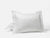 Coyuchi Standard Sham Alpine White Heirloom Organic Sateen Jacquard Duvet Cover