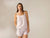 Coyuchi Medium Praline Stripe Women's Isla Organic Cotton Cami Short Set