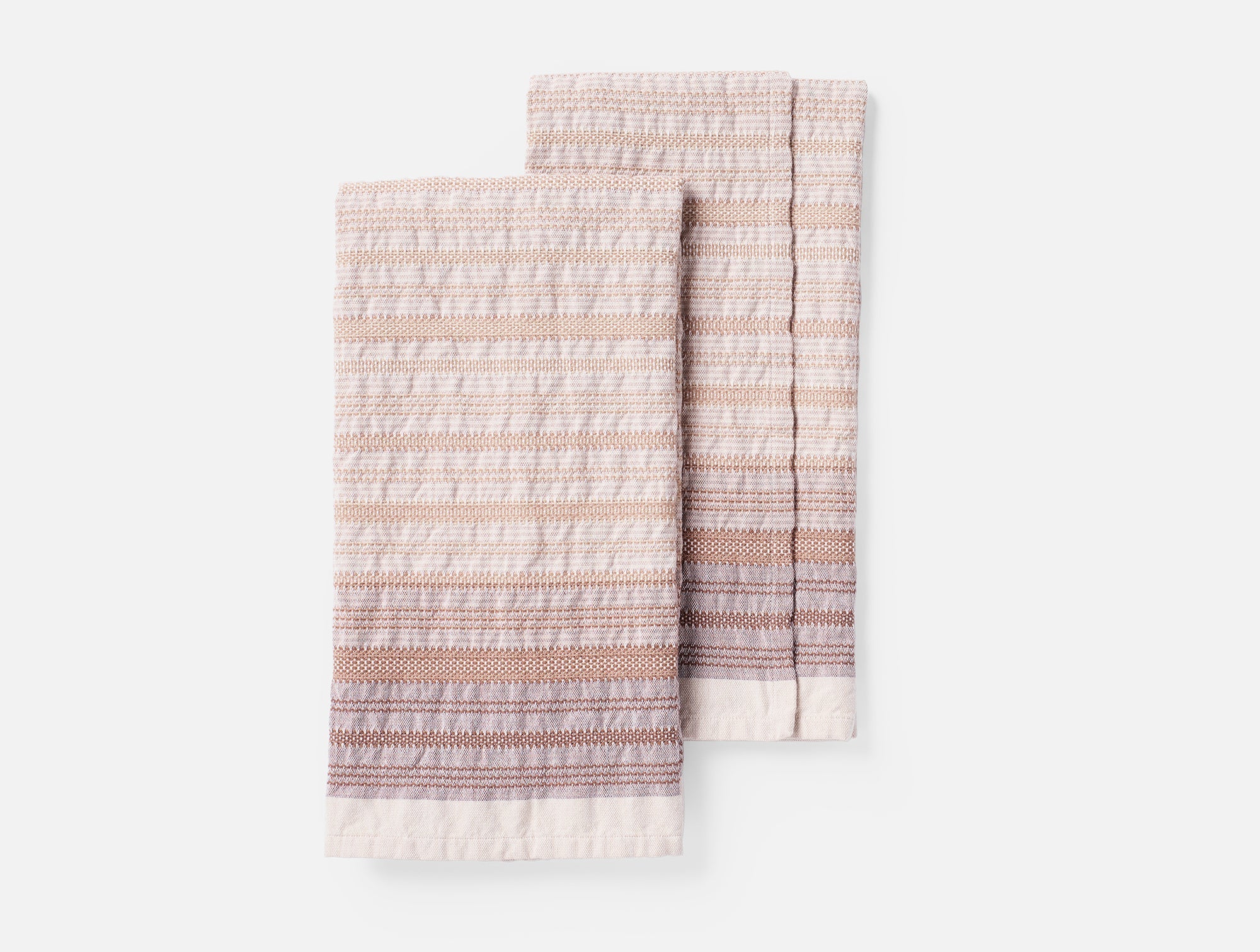 Coyuchi Ginger Magnolia Organic Hand Towels, Set of 2