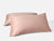Coyuchi Standard Queen Pillowcase Set Praline Chambray Organic Crinkled Percale Sheet Set