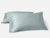 Coyuchi King Pillowcase Set Surf Chambray Organic Crinkled Percale Sheet Set