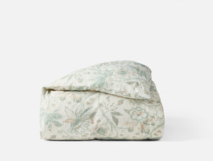 Coyuchi Sea Bloom Print Duvet Cover