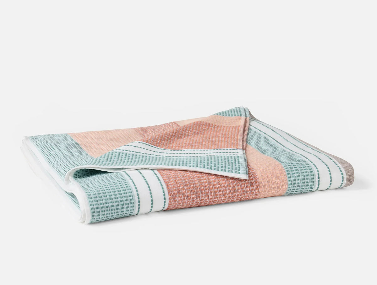 Coyuchi Apricot Seabright Organic Beach Towel