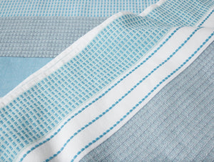 Coyuchi Waterfall Seabright Organic Beach Towel