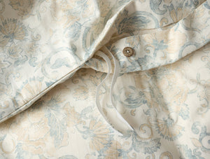 Holy Lamb Organics Tidal w Doe Solana Organic Print Duvet Cover