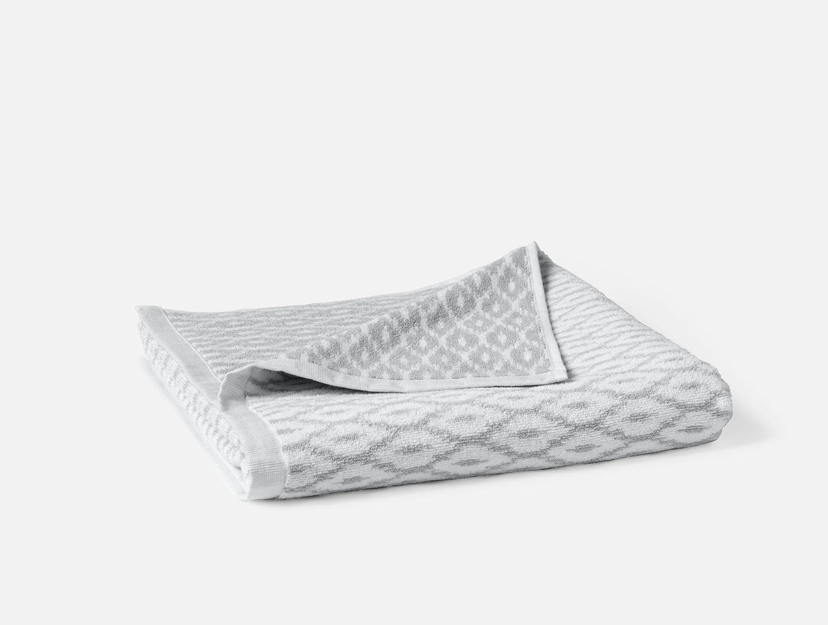 Coyuchi Bath Towel Alpine White Seal Stinson Organic Towels