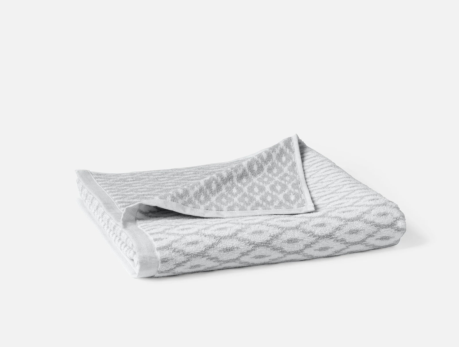 Coyuchi Bath Towel Alpine White Seal Stinson Organic Towels