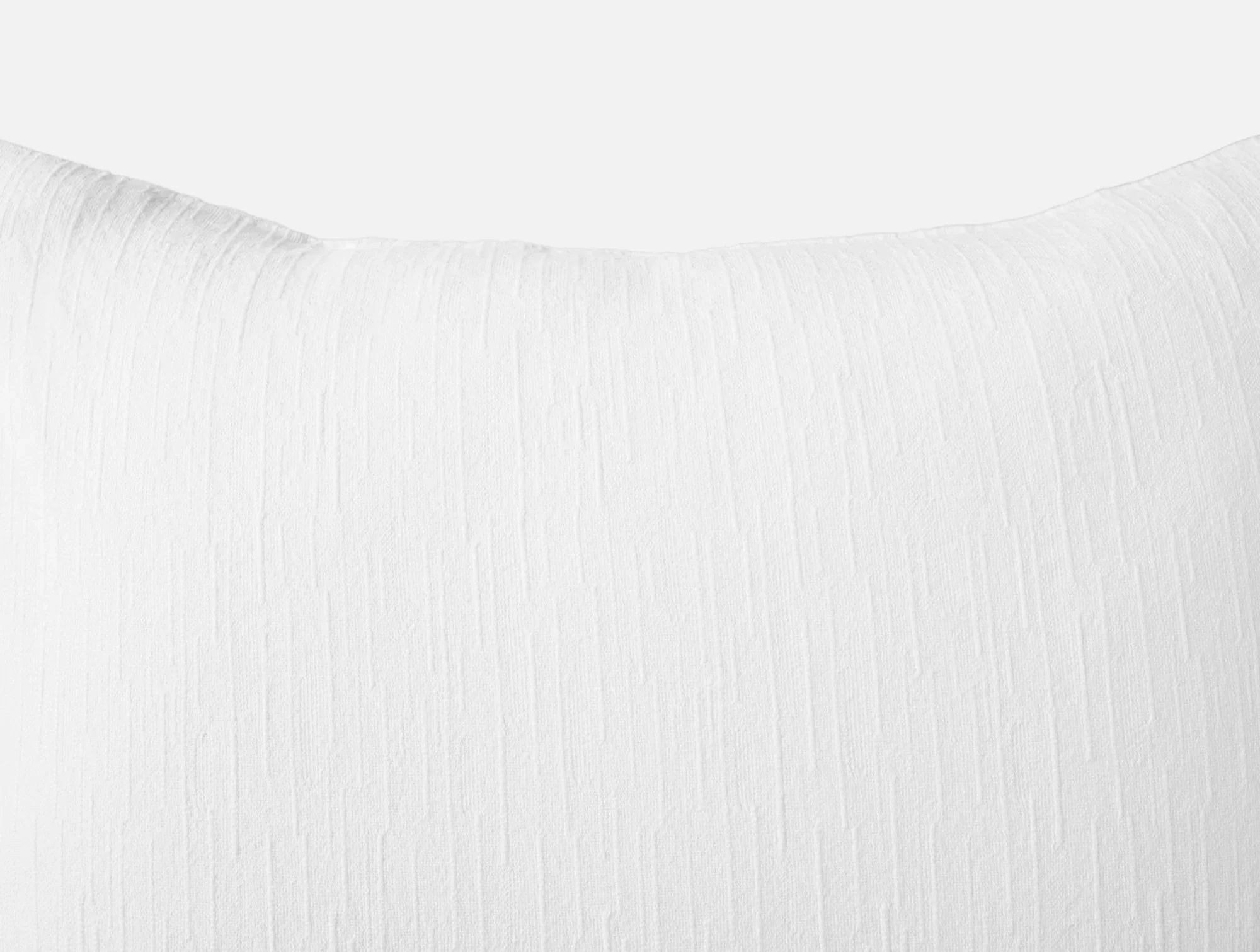 Coyuchi Standard Sham Alpine White Toro Canyon Organic Duvet Cover