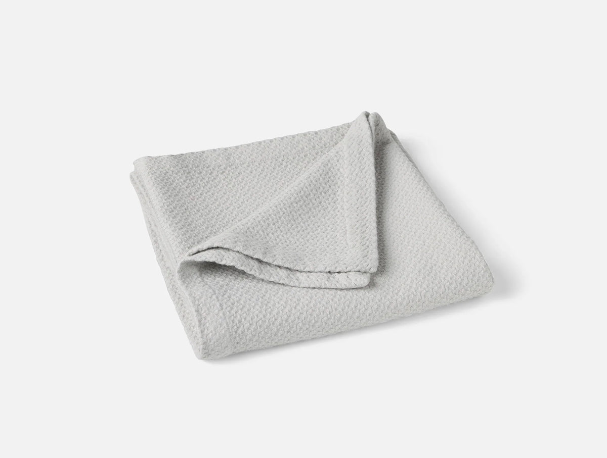 Coyuchi Baby Cloud Gray Classic Organic Blanket