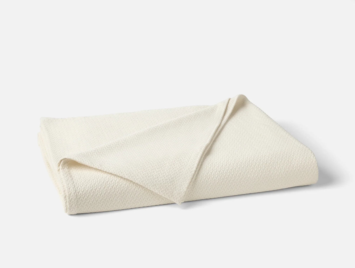 Coyuchi Full Queen Undyed Classic Organic Blanket