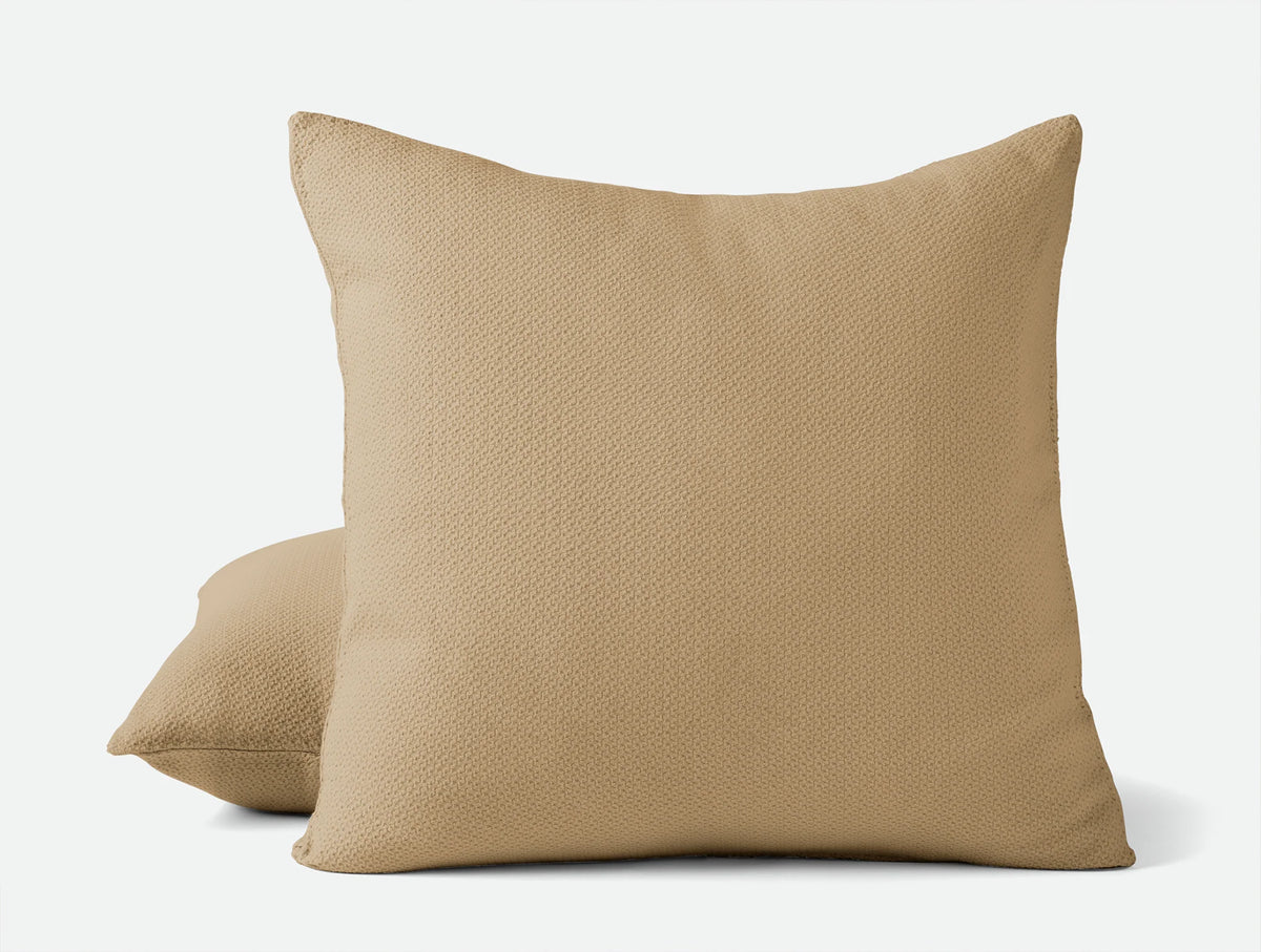 Coyuchi Euro Sham Fawn Classic Organic Blanket