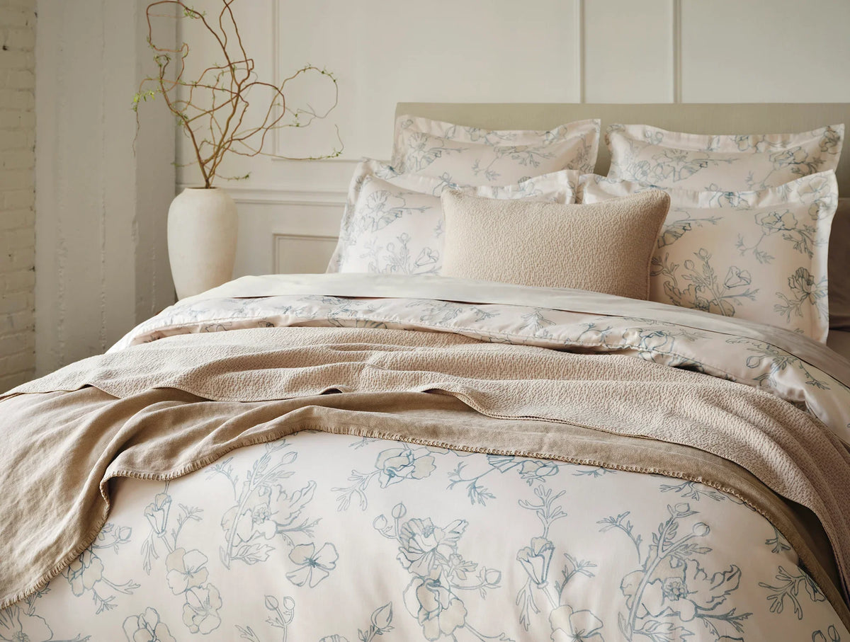 Romneya Organic Print Duvet Cover