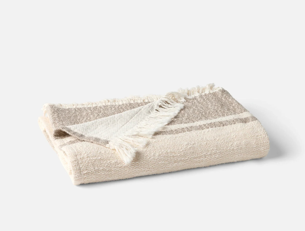 Coyuchi Throw Undyed w Natural Pampas Organic Throw