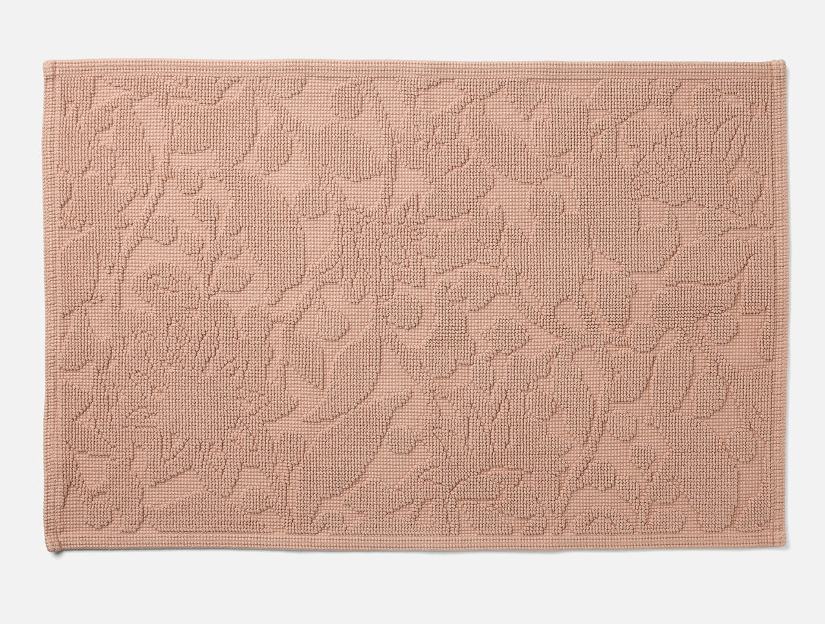 Coyuchi Bath Rug Petal Wildflower Organic Bath Rug