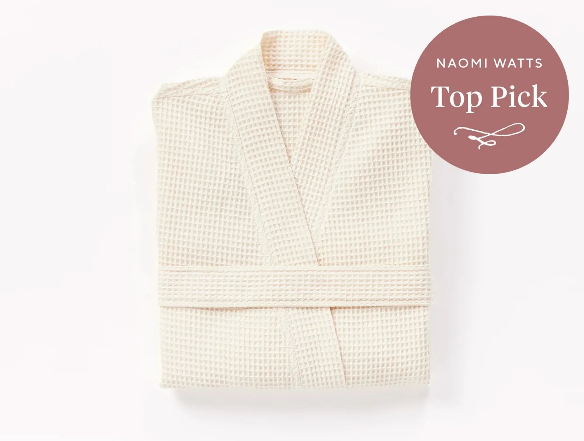 Coyuchi XXLarge Undyed Unisex Organic Waffle Robe