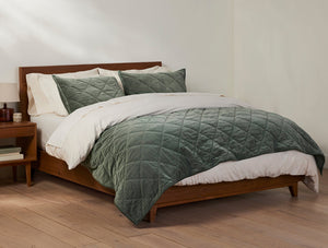 Coyuchi Velvet Organic Quilt