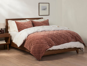 Coyuchi Velvet Organic Quilt