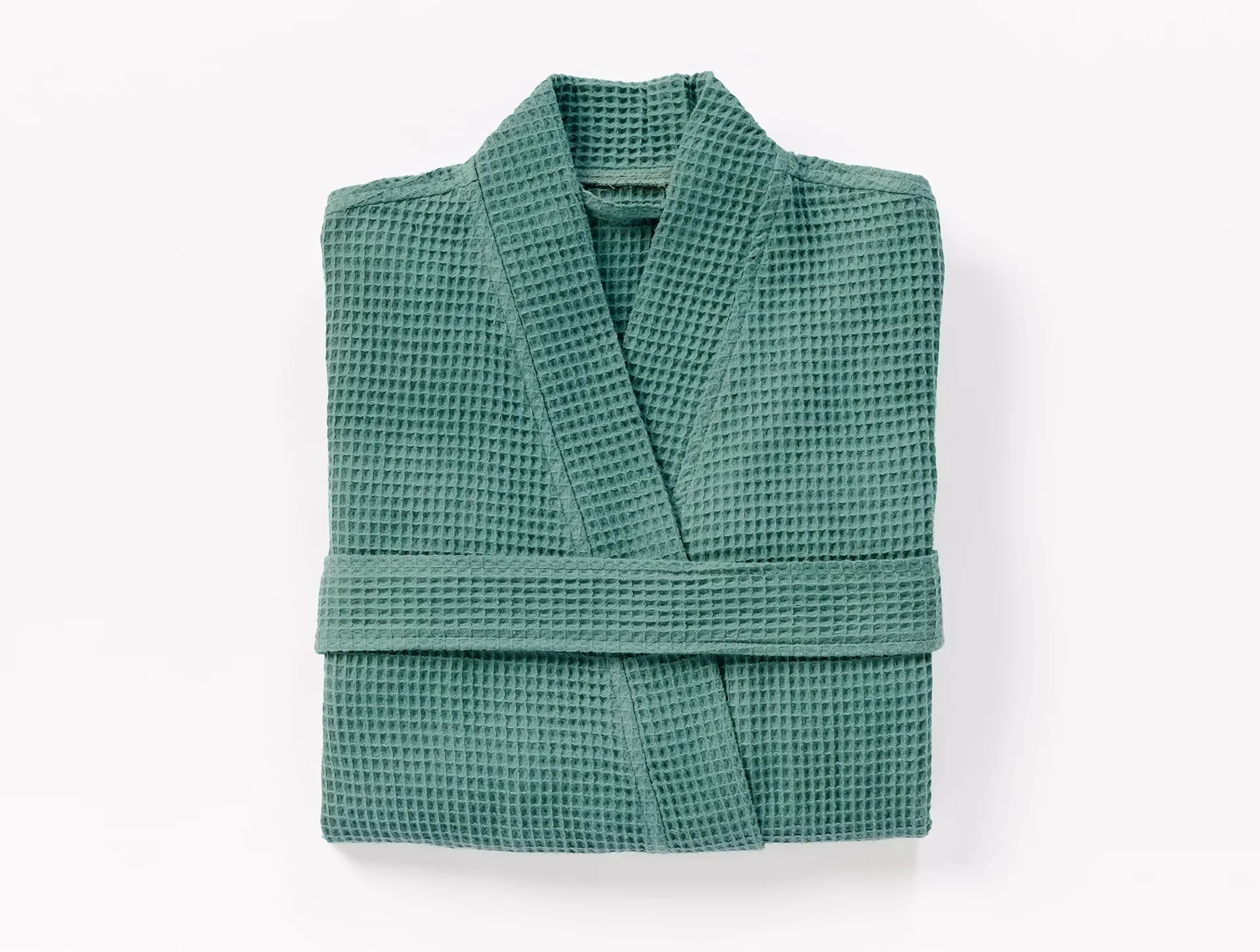 Coyuchi Spruce Unisex Organic Waffle Robe