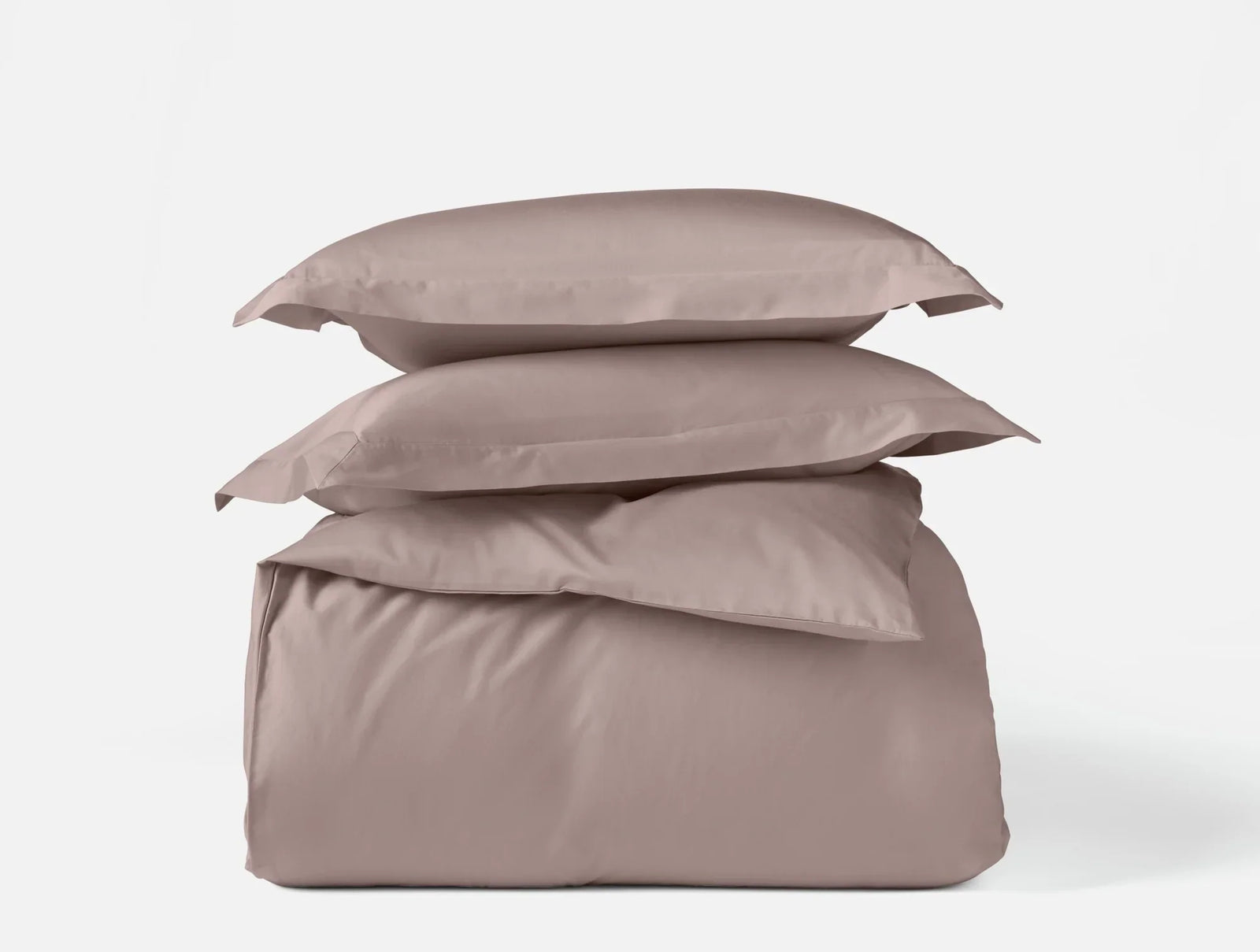 Coyuchi King Mineral Classic Organic Sateen Duvet Cover Set