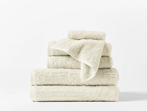 Coyuchi Wash Cloth Undyed Cloud Loom Organic Towels & Bath Mat