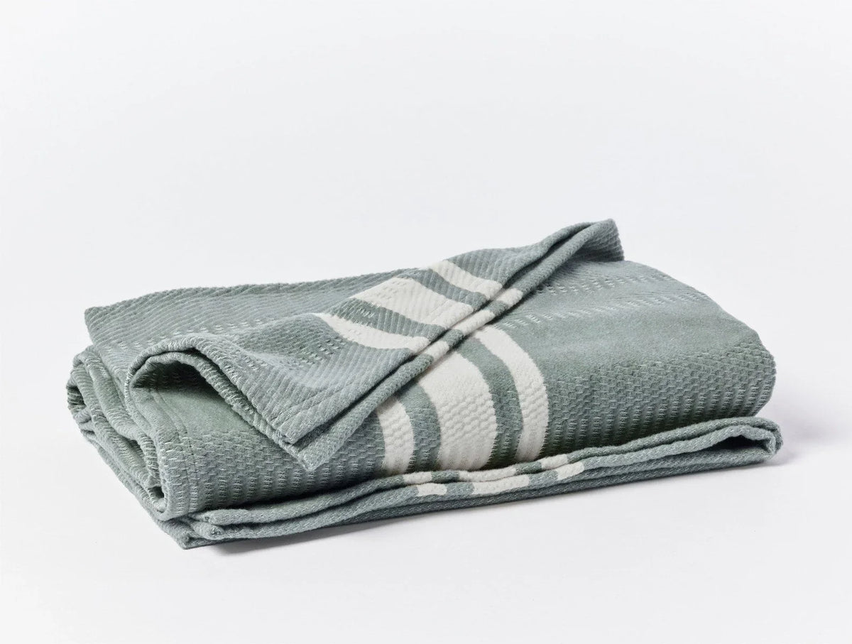 Coyuchi Cypress Cirrus Supersoft Organic Cotton Throw