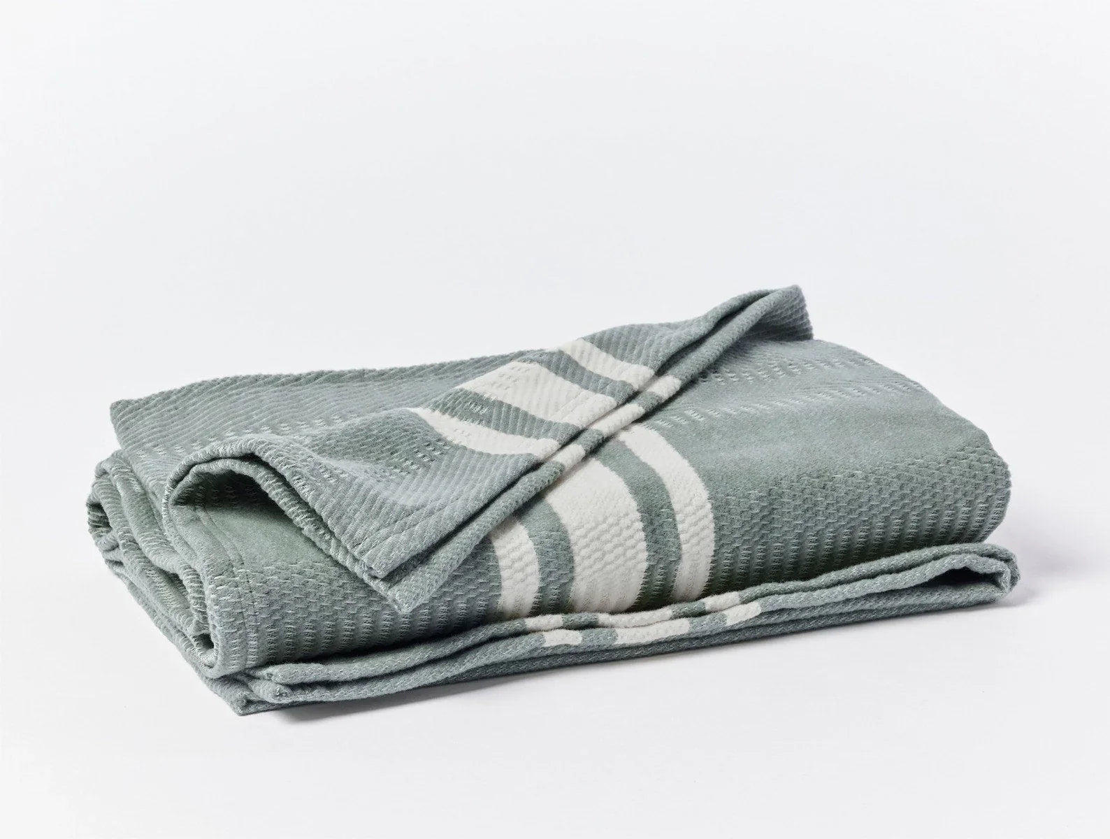 Coyuchi Cypress Cirrus Supersoft Organic Cotton Throw