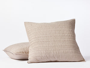 Coyuchi Channel Handstitched Organic Quilt