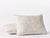 Coyuchi Standard Sham Undyed w grays bontanical Solana Organic Print Duvet Cover
