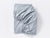 Coyuchi Steel Blue Organic Crinkled Percale Crib Fitted Sheet