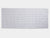 Coyuchi Bath Runner Alpine White w Fog Mosaic Canyon Organic Bath Rug
