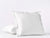 Coyuchi Euro Shams Alpine White Cloud Soft Organic Sateen Duvet Cover