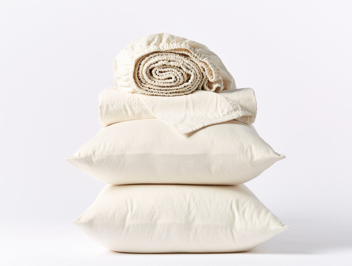 Coyuchi Cloud Soft Organic Sateen Sheet Set