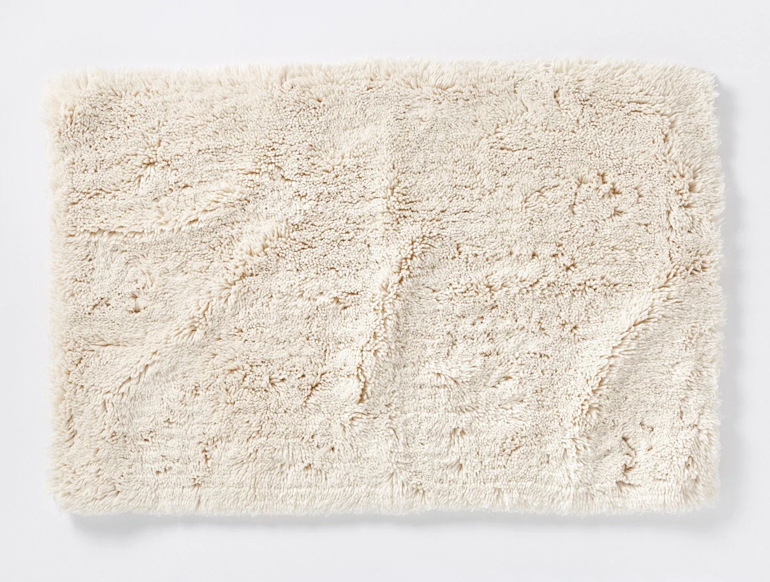 Coyuchi Shag Organic Bath Rug
