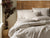 Coyuchi King Cal King Natural Chambray Organic Relaxed Linen Duvet Cover