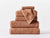 Coyuchi Wash Cloth Praline Cloud Loom Organic Towels & Bath Mat