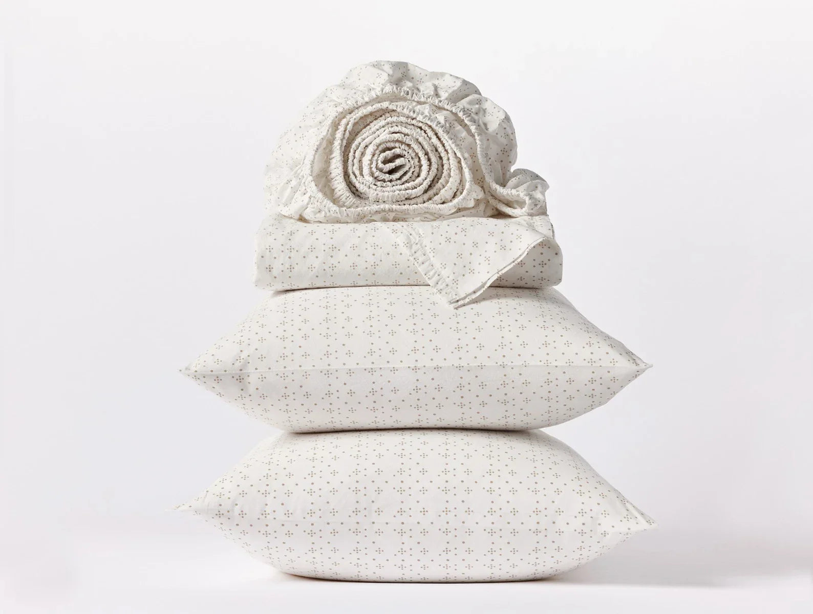 Coyuchi Organic Print Percale Sheet Set