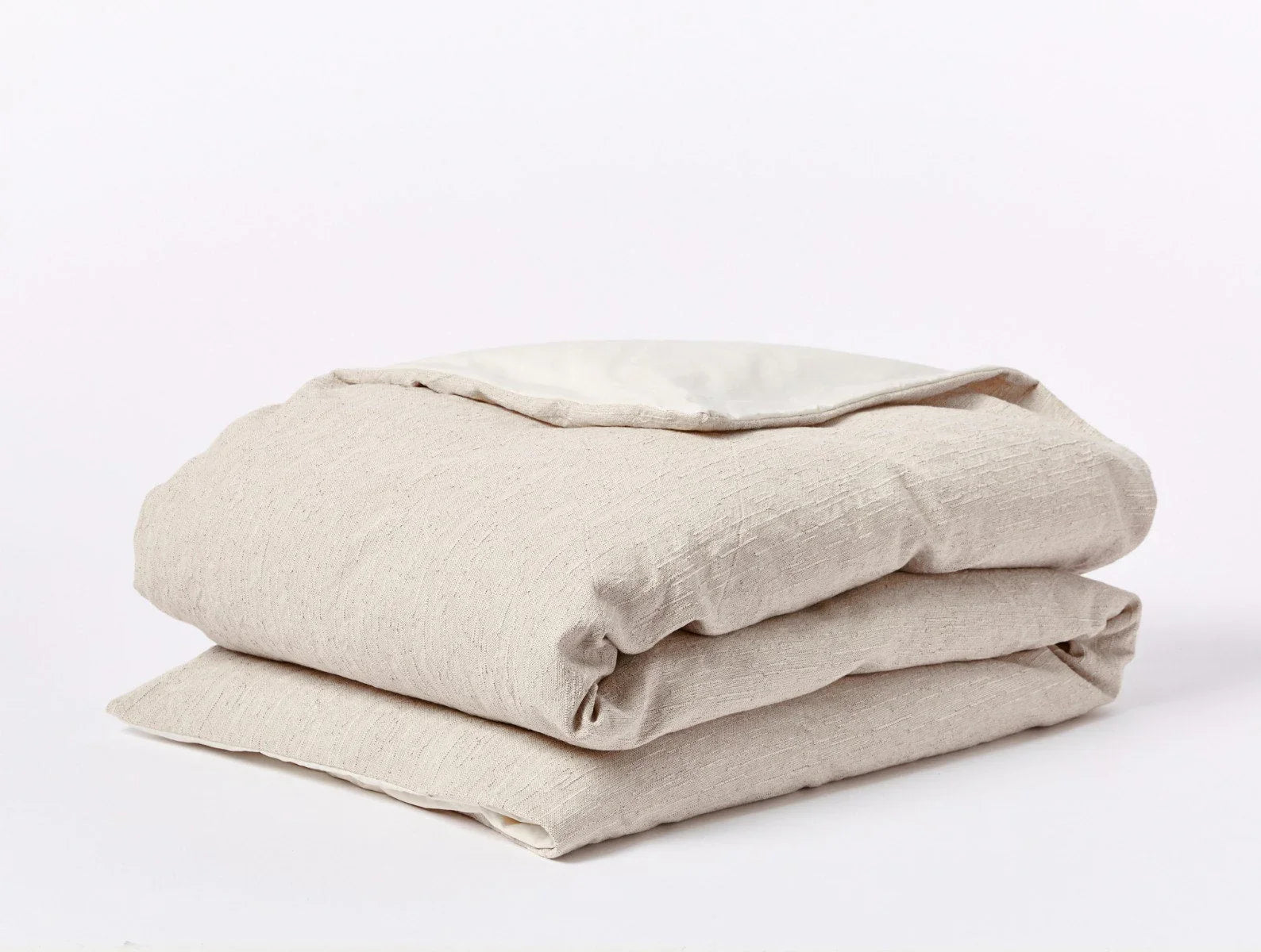 Coyuchi Nutmeg Toro Canyon Organic Duvet Cover